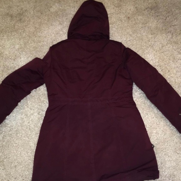 BURGUNDY WINTER JACKET - Picture 3 of 3